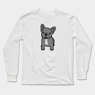 Frenchie Staring Into Your Soul Long Sleeve T-Shirt